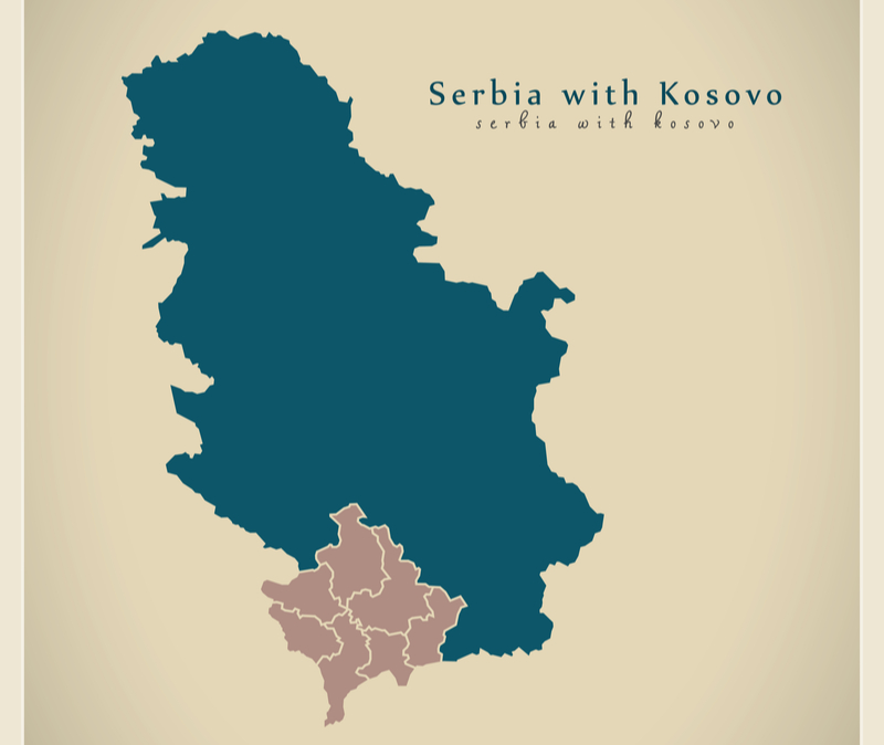 Serbia with Kosovo