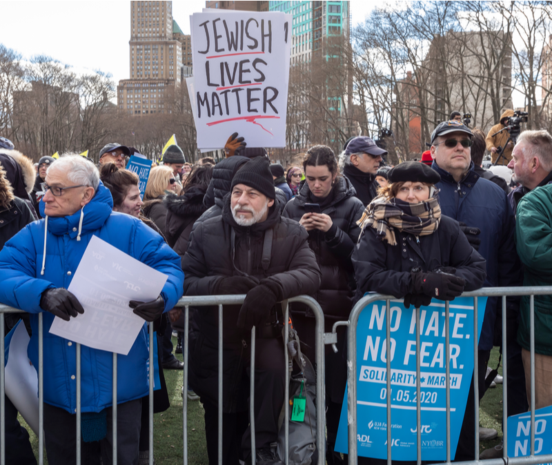 Brooklyn demo against antisemitism01052020