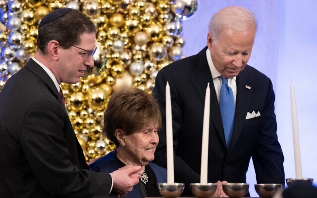 President Biden hosts Hanukkah reception