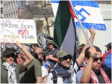 anti israel rally