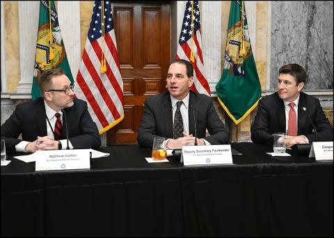 Deputy U.S. treasury secretary Michael Faulkender